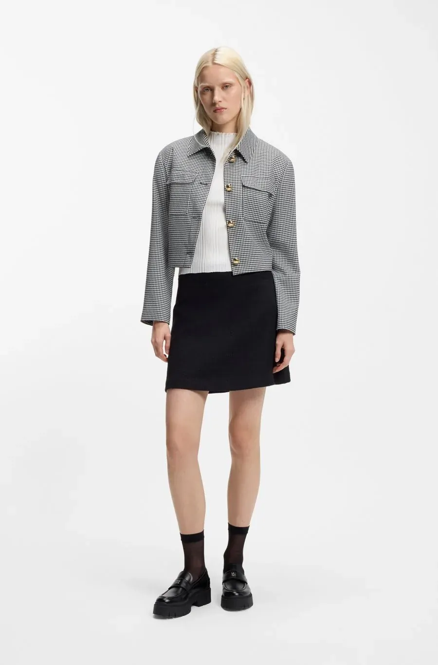 Лофери Hugo Boss з логотипом зі шкіри — фото 3