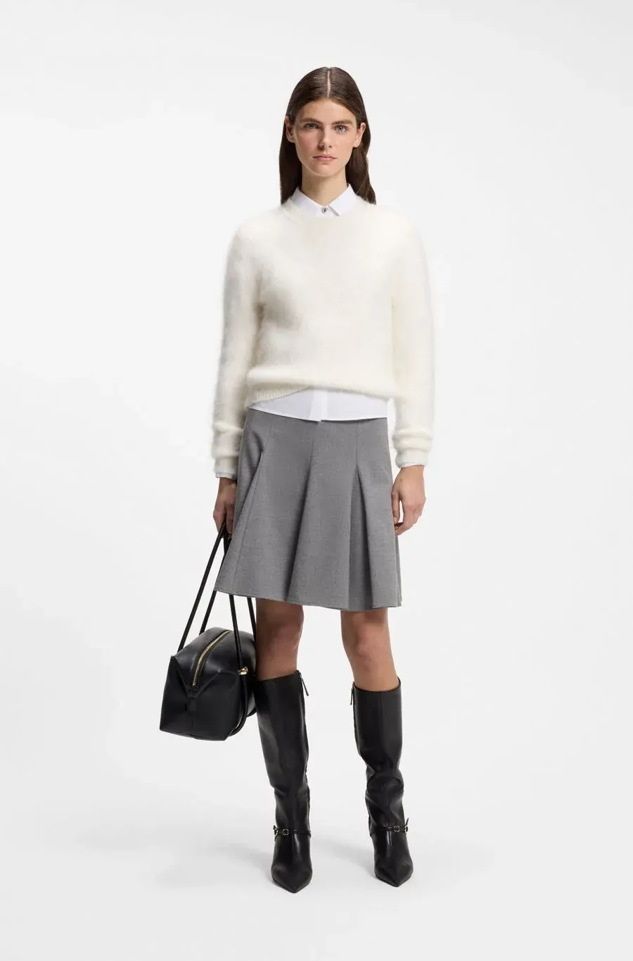 Светр Hugo Boss з логотипом — фото 3